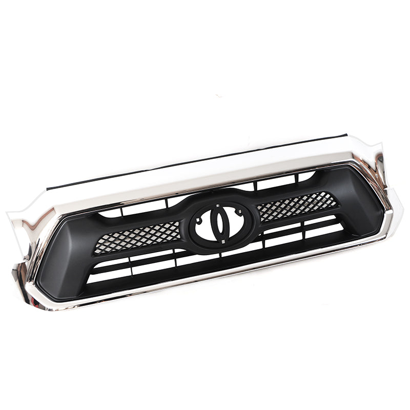 {WildWell}{Toyota Original Grill}-{Toyota Tacoma Original Grill Chrome 2012-2015/4}-left