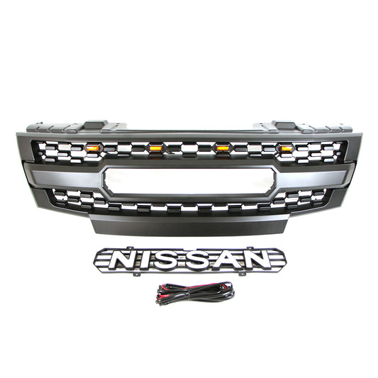 {WildWell}{Nissan Grille}-{Nissan Frontier Grille 2009-2016/2}-front