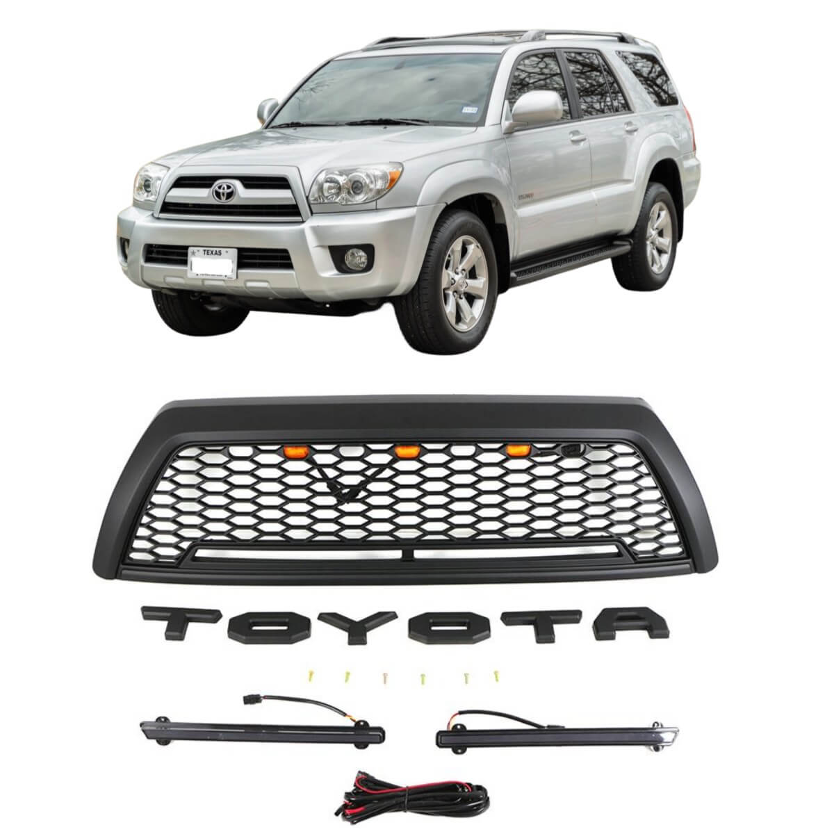 Primed Front Bumper Cover For 2006-2009 Toyota 4Runner – Direct Fit TO1000326