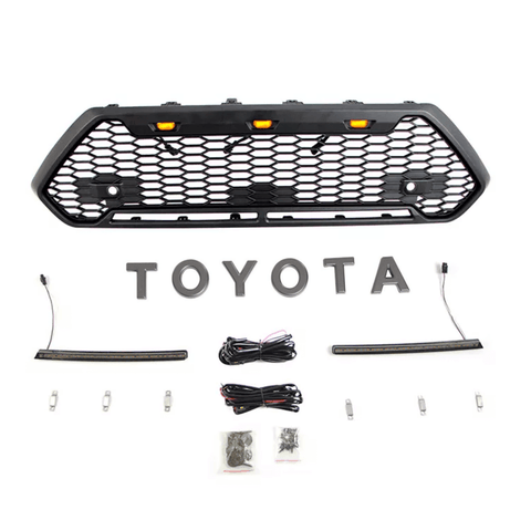 {WildWell}{Toyota Grill}-{Toyota RAV4 Grill 2019-2022/4}-Front