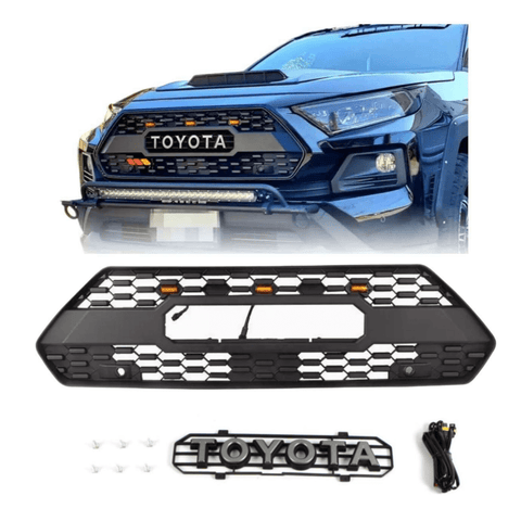 {WildWell}{Toyota Grill}-{Toyota RAV4 Grill 2019-2022/1}-Front