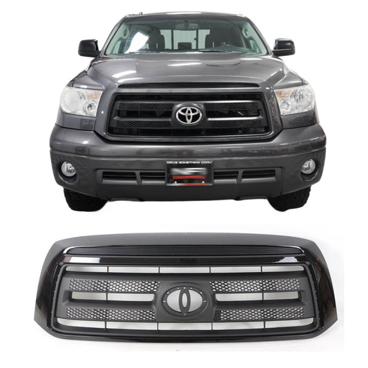 {WildWell}{Toyota Grill}-{Toyota Tundra Original Grille Bright Gray 2010-2013/1}-Front