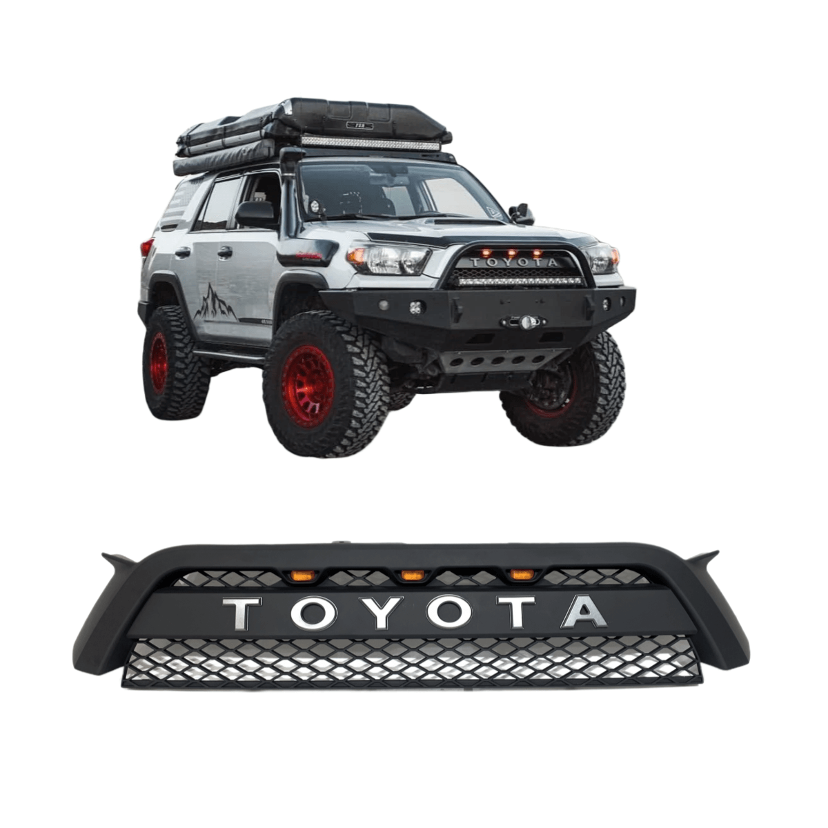 {WildWell}{Toyota Grill}-{Toyota 4Runner Grill 2012-2015/1}-Front