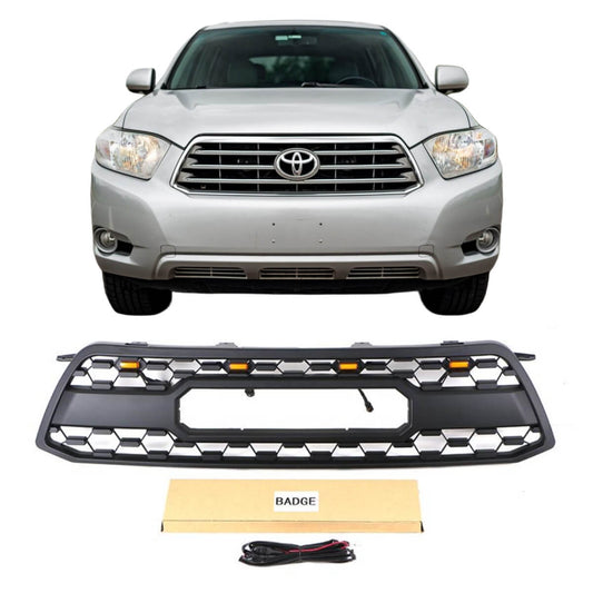 {WildWell}{Toyota Grill}-{Toyota Highlander Grille 2009-2011/1}-Front