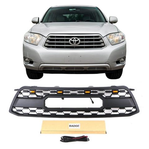 {WildWell}{Toyota Grill}-{Toyota Highlander Grille 2009-2011/1}-Front