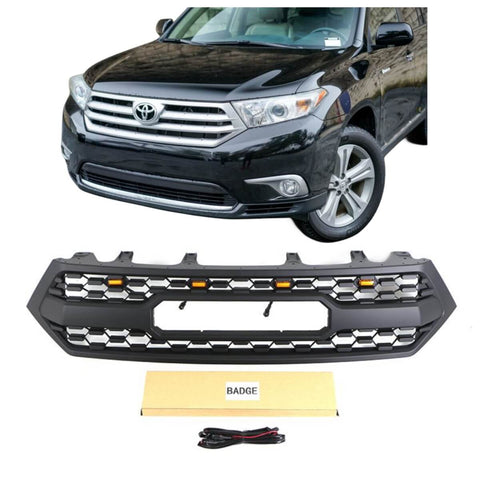 {WildWell}{Toyota Grill}-{Toyota Highlander Grille 2012-2014/1}-Front
