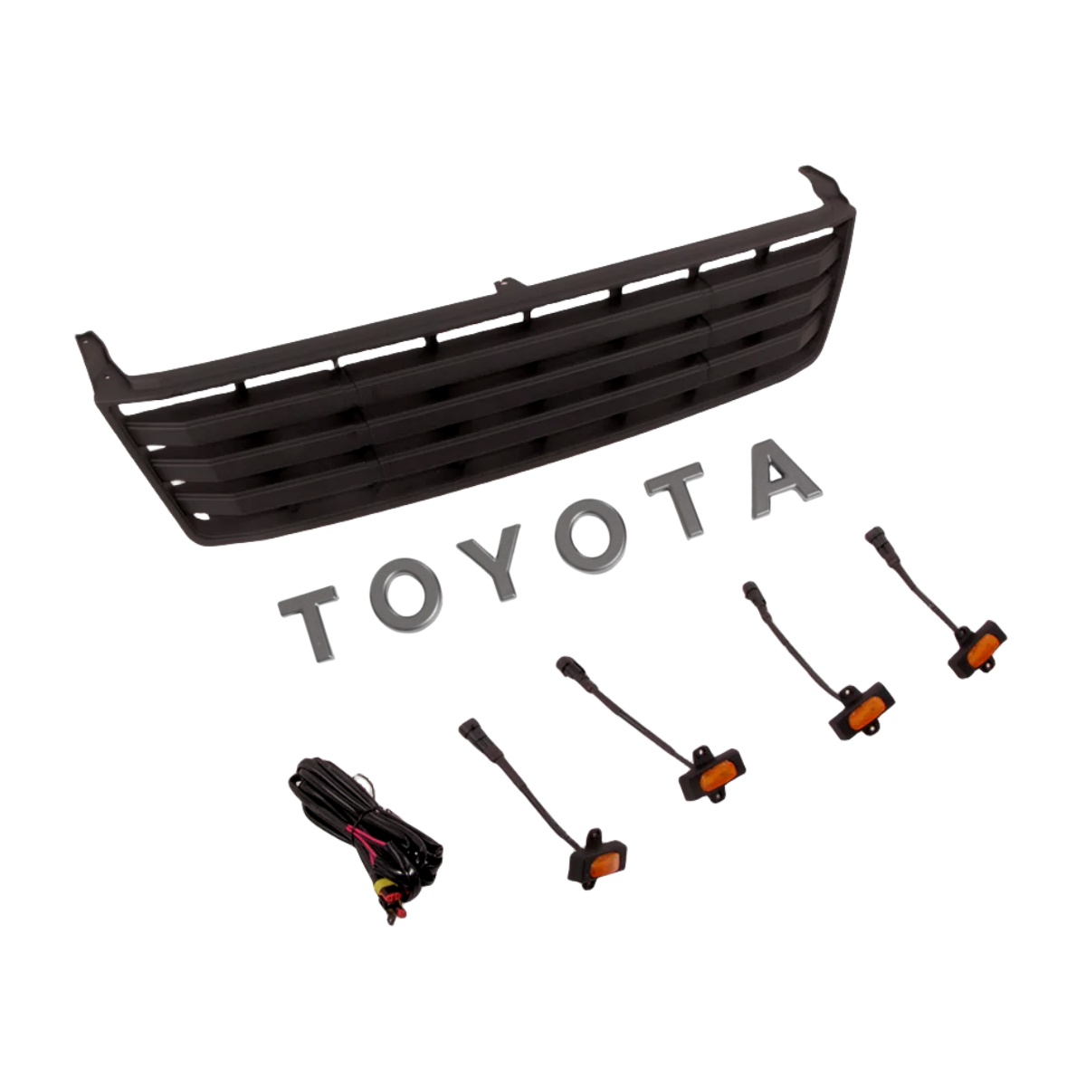 {WildWell}{Toyota Grill}-{Toyota Land Cruiser Grill 1993-2002/2}-Left