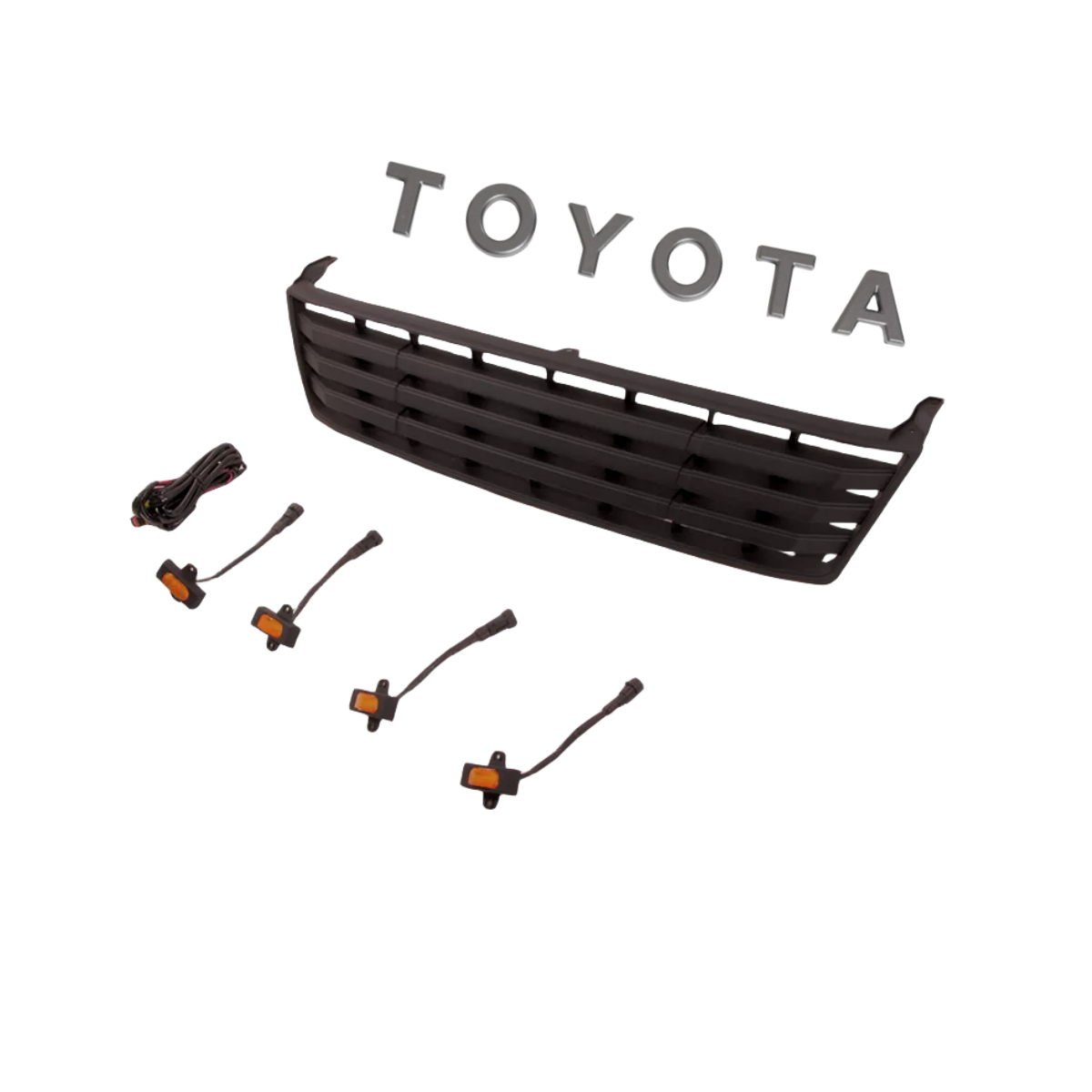 {WildWell}{Toyota Grill}-{Toyota Land Cruiser Grill 1993-2002/4}-right