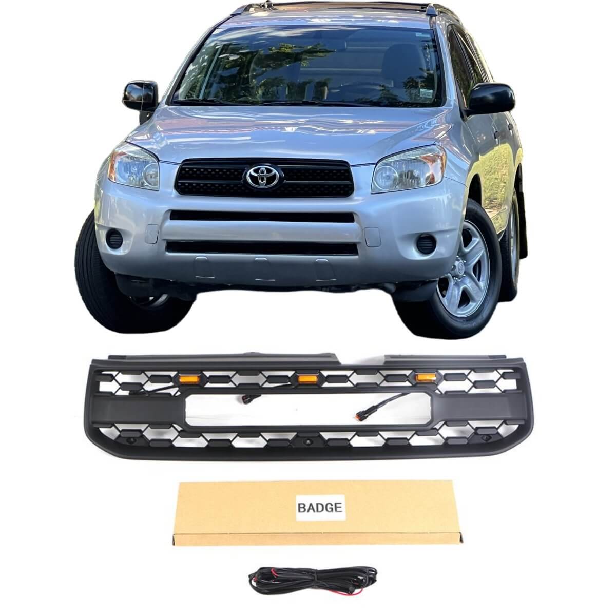 {WildWell}{Toyota Grill}-{Toyota Rav4 Grill 2005-2008/1}-Front