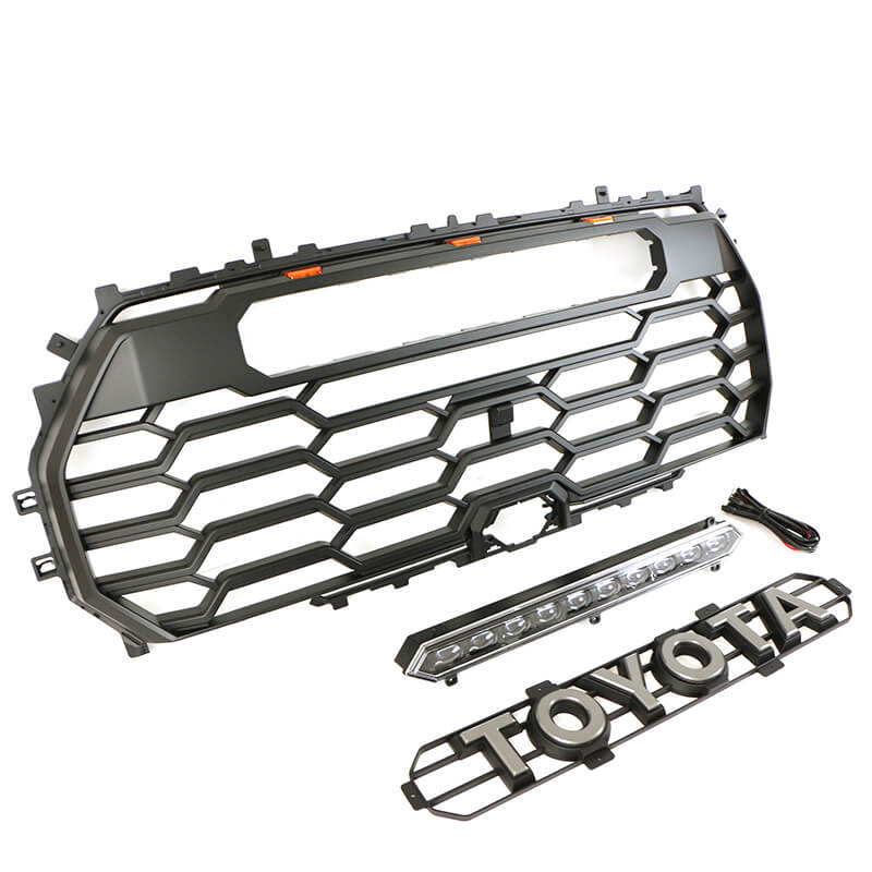 Guide Radiator Grill Toyota Toyota Tundra Grill 2022+ Version With Light