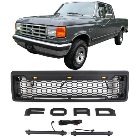 {WildWell}{Ford Grill}-{Ford F150 Grill 1987-1991/1}-Front