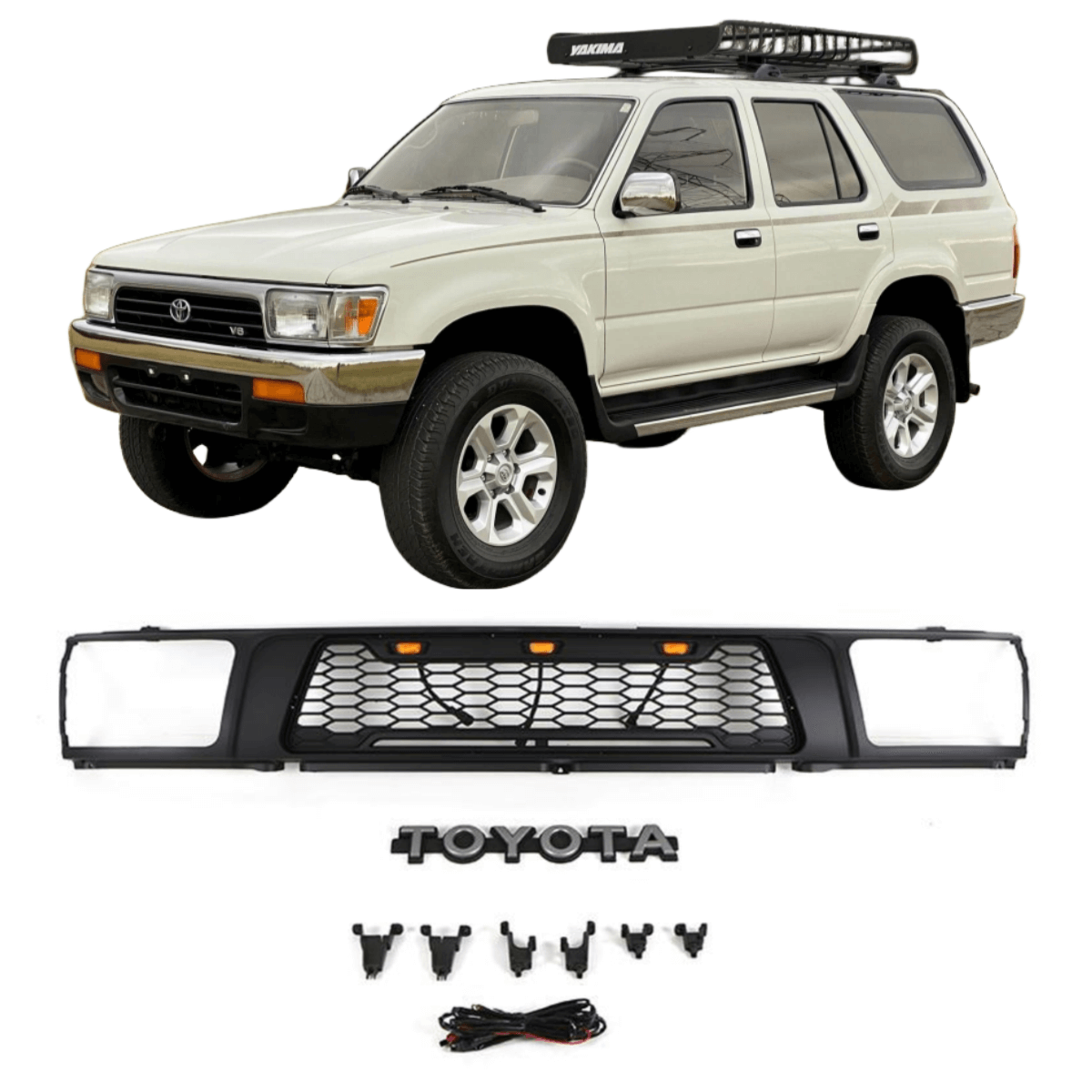 {WildWell}{Toyota Grill}-{Toyota 4runner Grill 1992-1995/1}-Front