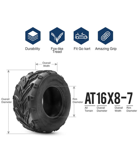 {WildWell}{ATV Tires}-{ATV Tires16x8-7 /3}-details