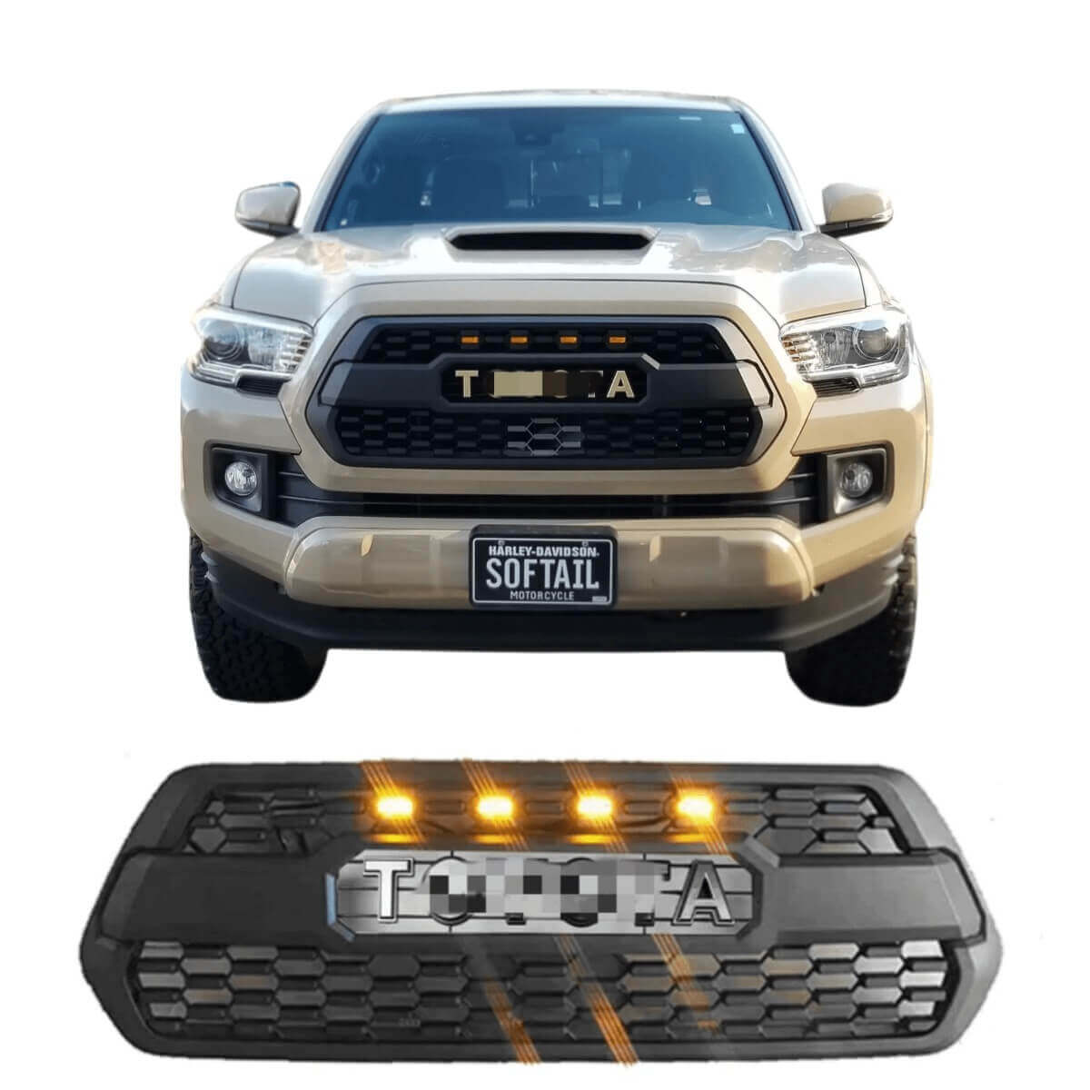 {WildWell}{Toyota Grill}-{Toyota Tacoma Grill 2016-2022/3}-Front