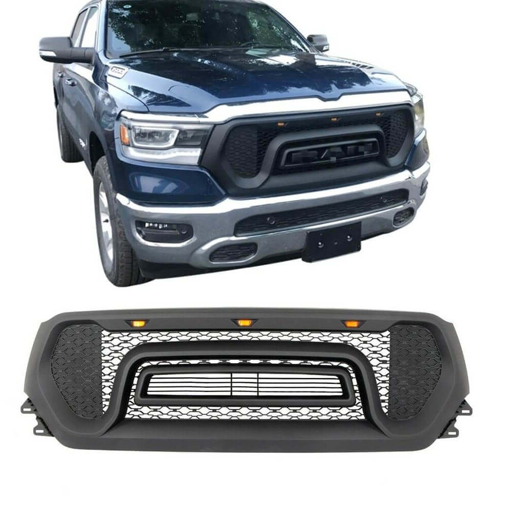 {WildWell}{Dodge Grill}-{Dodge RAM1500 Grill 2019-2021/2}-Front