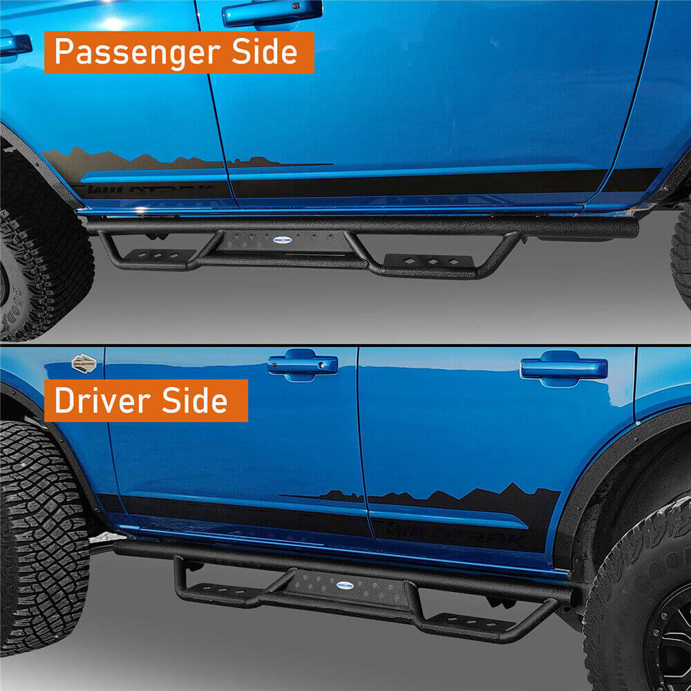 {WildWell}{Ford Bronco Running Boards}-{Ford Bronco Running Boards 2021-2022 /5}-installation