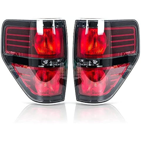 2009 2010 2011 2012 2013 2014 Ford F-150 Replaces BL3Z13404AB Smoked Taillights