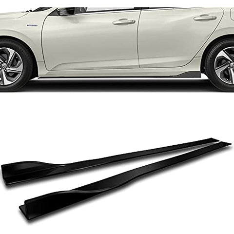 2015-2020 Subaru WRX STI Sedan Front Lip & Side Skirt Extensions Diffuser