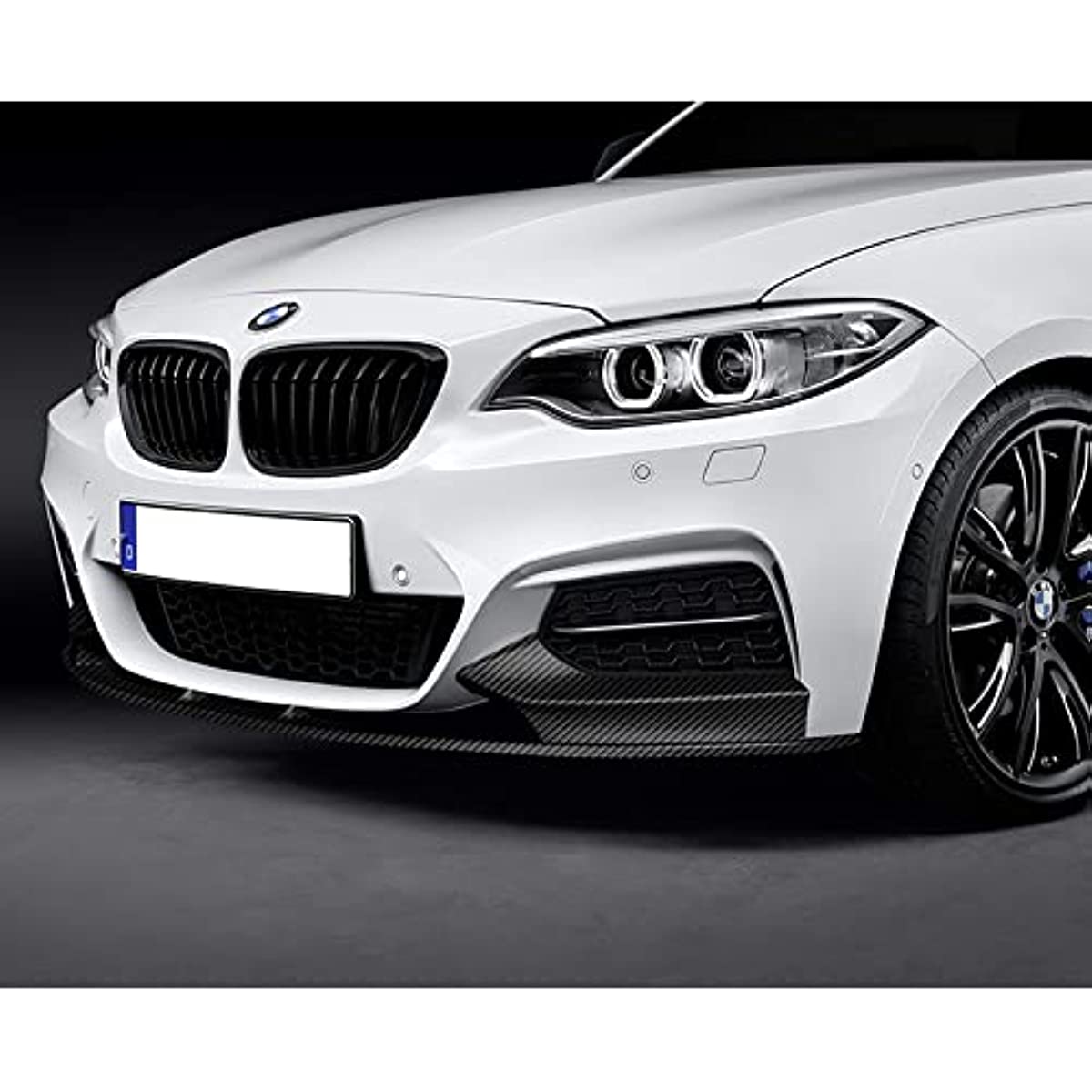Front Lip compatible with 2014-2021 BMW 230i M240i 220i M235i (F22/F23) 2-Series