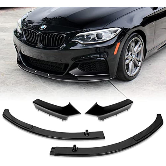 2014 - 2021 BMW 230i M240i 220i M235i (F22/F23) 2-Series(M-Style) Front Bumper Lip