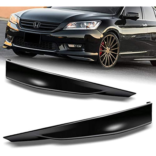 2013-2015 Honda Accord 4-DOORSedan Only Matt Black (HFP-Style) Front Rear Lip