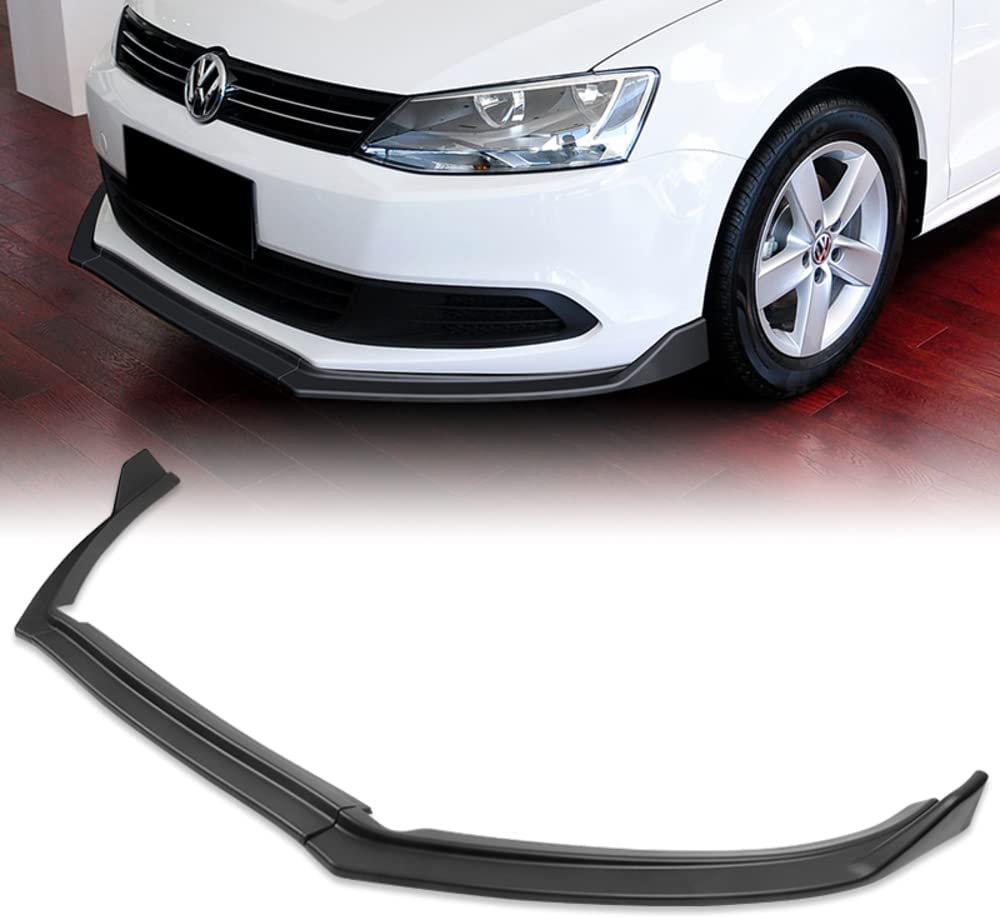 2011 - 2014 Volkswagen Jetta 6 / MK6 Front Lip (Painted Carbon Fiber)