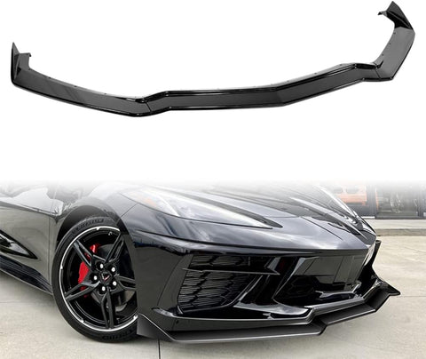 Front Lip Compatible with 2020 - 2023 Chevy Corvette C8 (Painted Carbon)