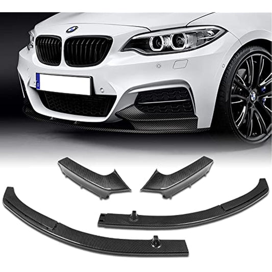 Front Lip compatible with 2014-2021 BMW 230i M240i 220i M235i (F22/F23) 2-Series