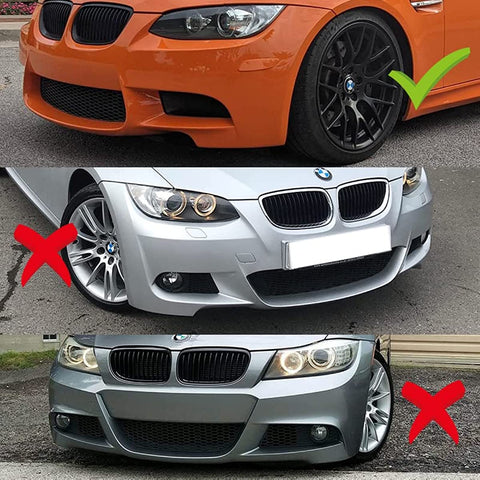 2008-2013 BMW E90/E92/E93 (M3 Models Only) STP-Style (Glossy Black) Front Lip