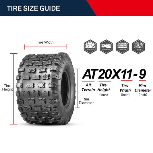 {WildWell}{ATV Tire}-{ATV Tire 20X11-9/2}-details