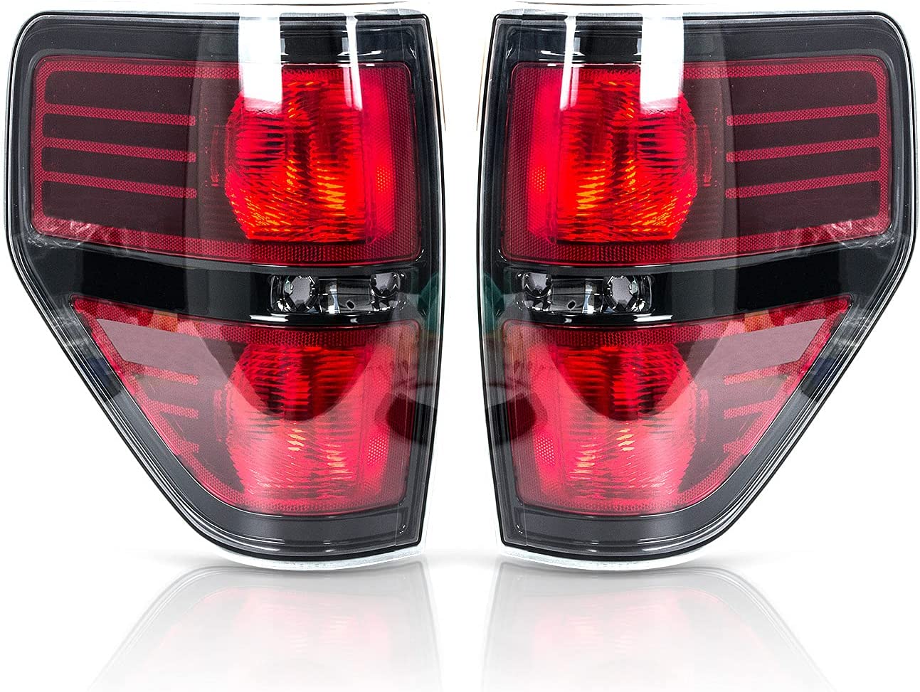 2009 2010 2011 2012 2013 2014 Ford F-150 Replaces BL3Z13404AB Smoked Taillights