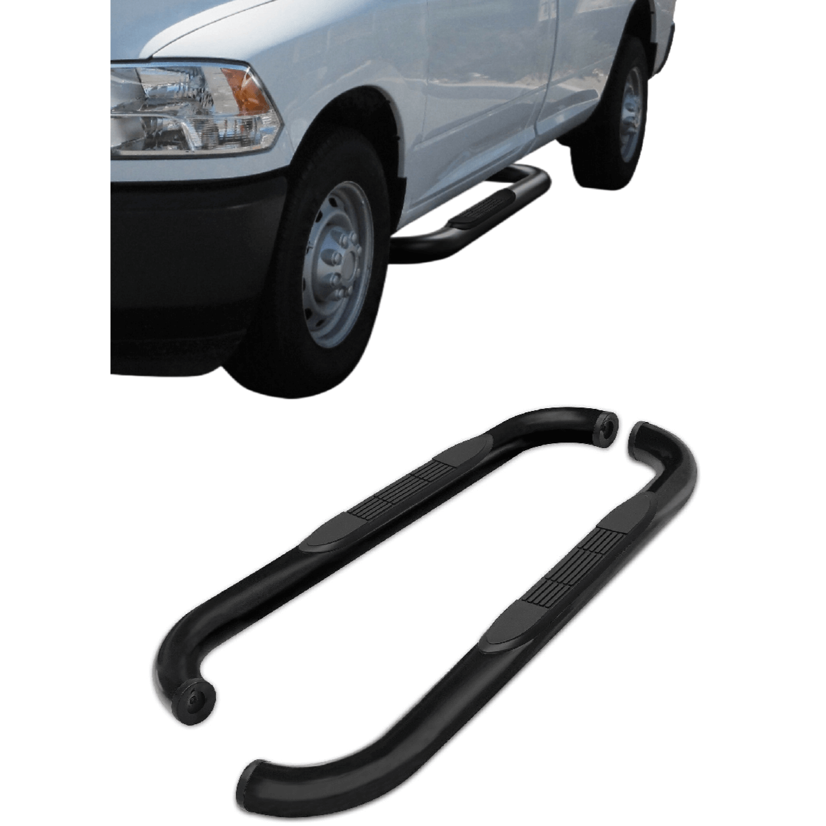 {WildWell}{Toyota Tacoma Running Boards}-{Toyota Tacoma Running Boards 1995-2004 /1}-front