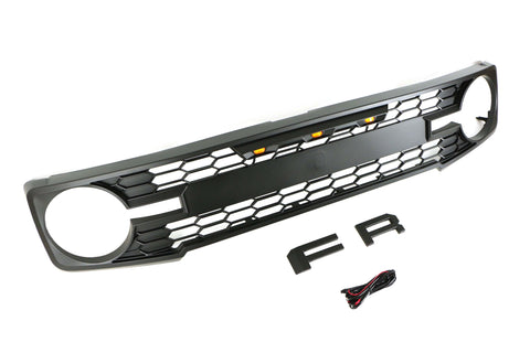 {WildWell}{Ford Grill}-{Ford Bronco Grill 2021 2022/6}-Left