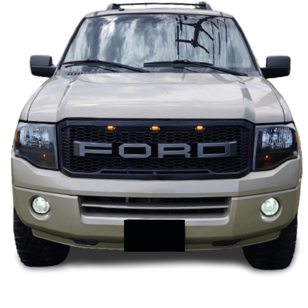 Ford Excursion Lettering 2007-2017 Ford Expedition Grill With Letters & Lights