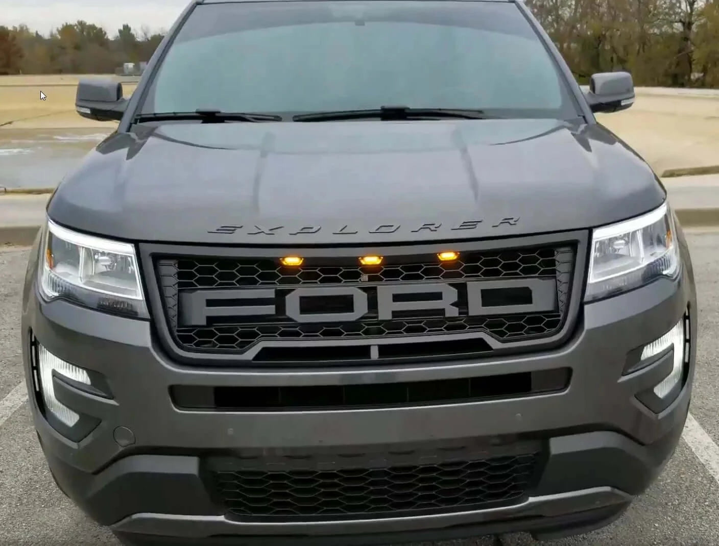 {WildWell}{Ford Grill}-{Ford Explorer Grill 2016-2018/5}