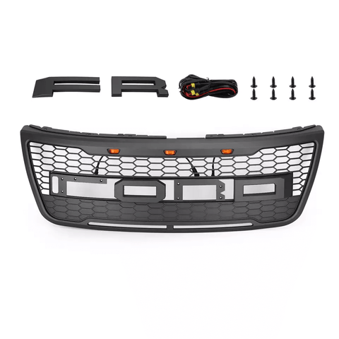{WildWell}{Ford Grill}-{Ford Explorer Grill 2012-2015/3}-Front