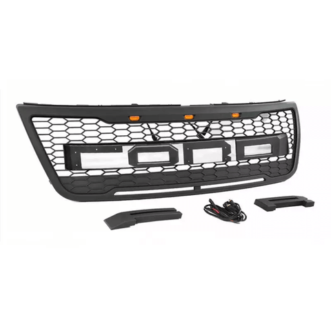 {WildWell}{Ford Grill}-{Ford Explorer Grill 2012-2015/4}-Left