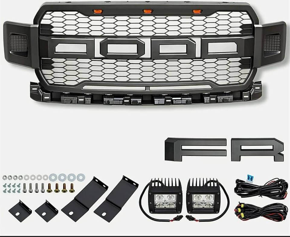 {WildWell}{Ford Grill}-{Ford F150 Grill 2018-2020/2}-Front