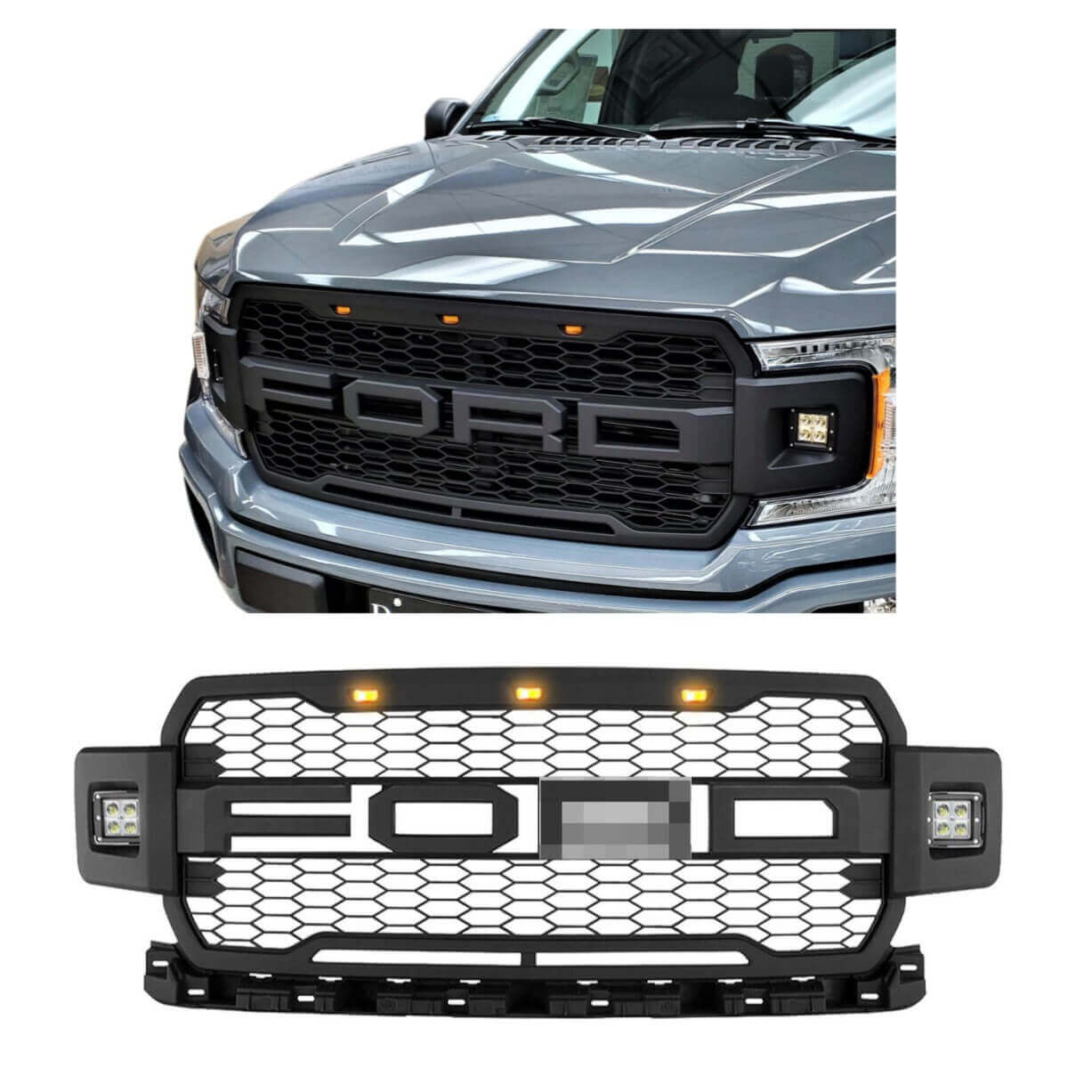 {WildWell}{Ford Grill}-{Ford F150 Grill 2018-2020/1}-Front