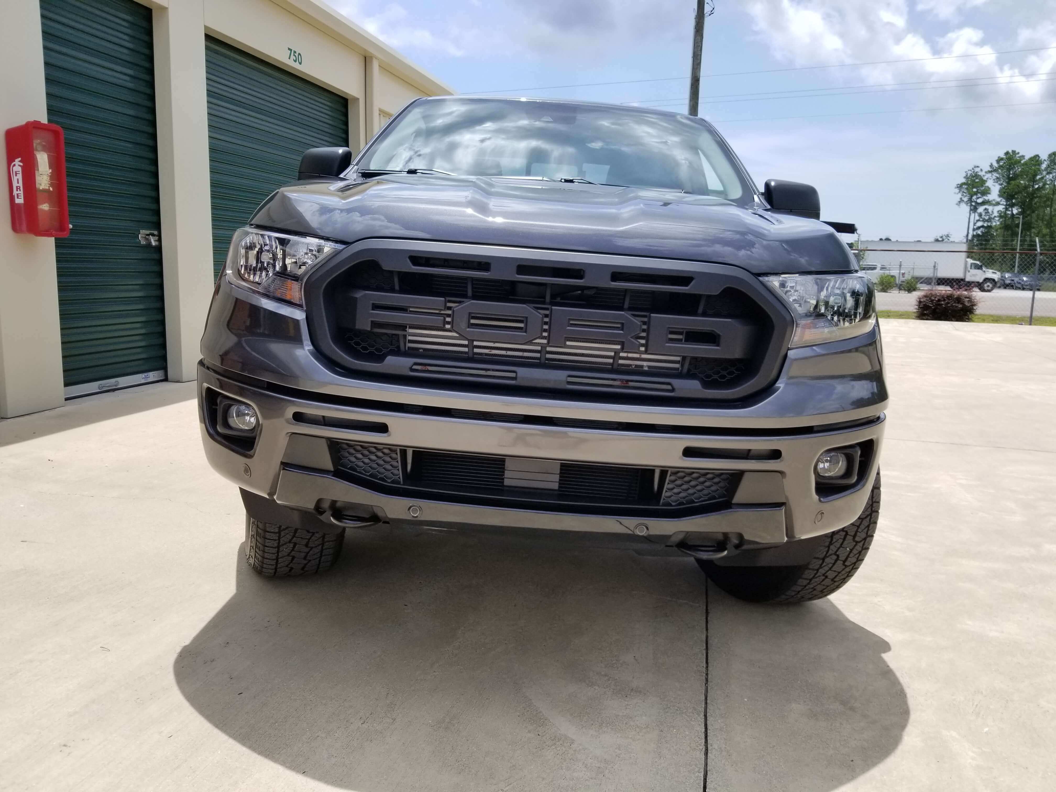 {WildWell}{Ford Grill}-{Ford Ranger Grill 2019-2022/5}-Front