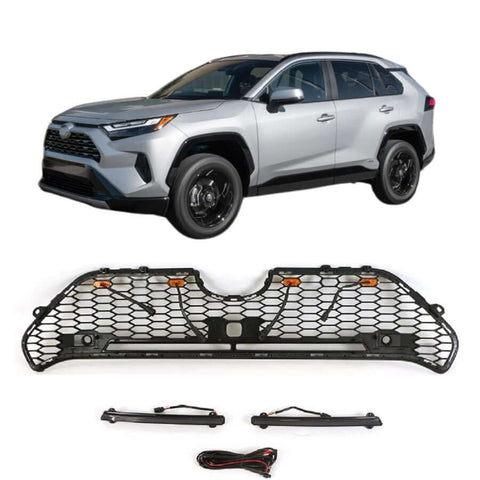 {WildWell}{Toyota Grill}-{Toyota RAV4 Grill 2019-2024/6}-Front