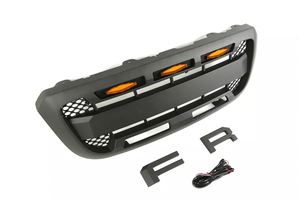{WildWell}{Ford Grill}-{Ford Ranger Grill 2004-2011/4}-Left