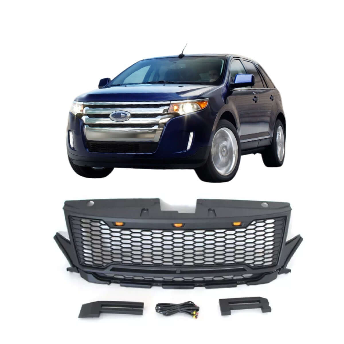 {WildWell}{Ford Grill}-{Ford Edge Grill 2012-2015/1}-Front