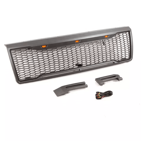 {WildWell}{Ford Grill}-{Ford F150 Grill 1992-1996/3}-Left