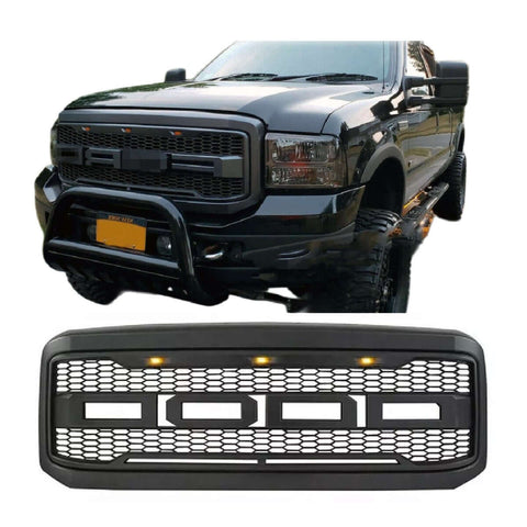 {WildWell}{Ford Grill}-{Ford F250 F350  Grill 2005-2007/1}-Front