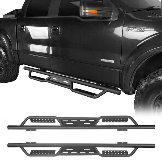 {WildWell}{Ford F150 Running Boards}-{Ford F150 Running Boards 2009-2014/1}-front
