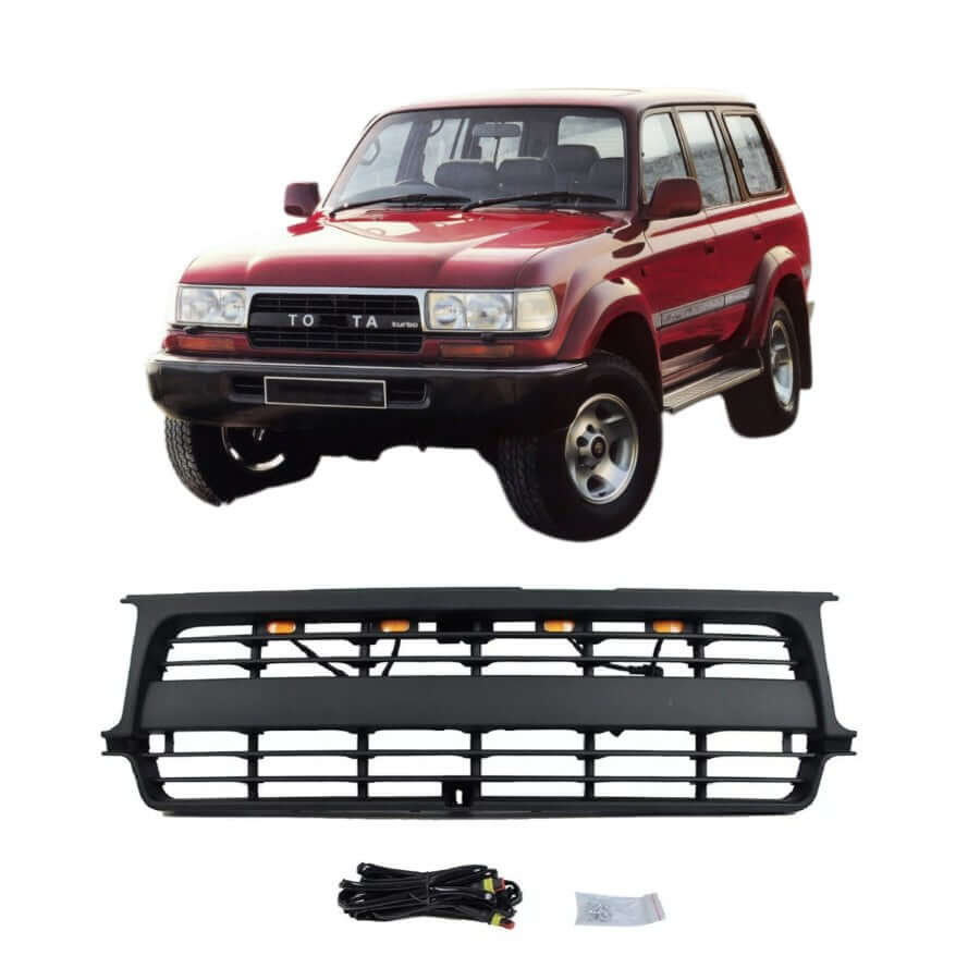 {WildWell}{Toyota Grill}-{Toyota Land Cruiser Grill 1990-1997/1}-Front