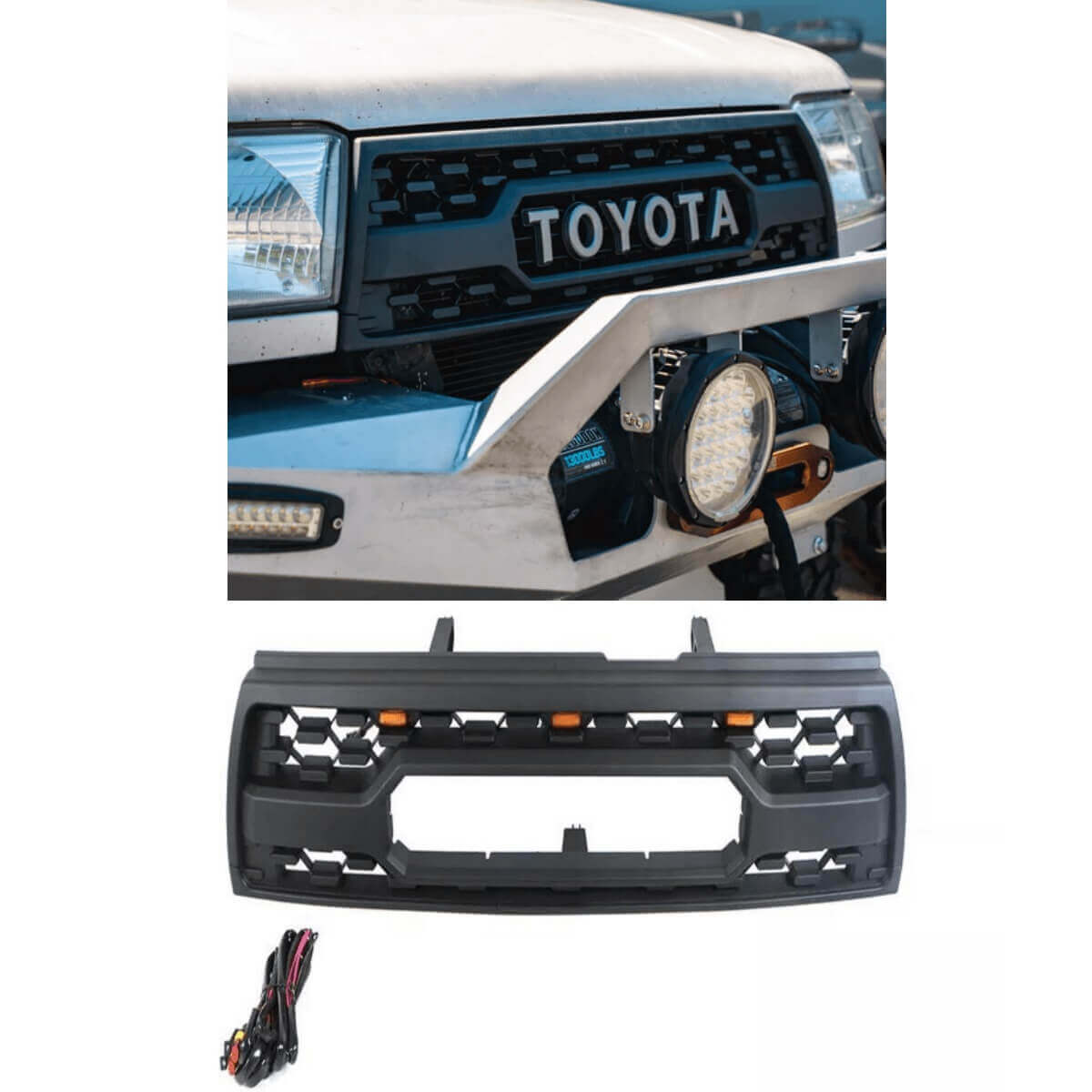 {WildWell}{Toyota Grill}-{Toyota 4Runner Grill 1996-2000/1}-Front