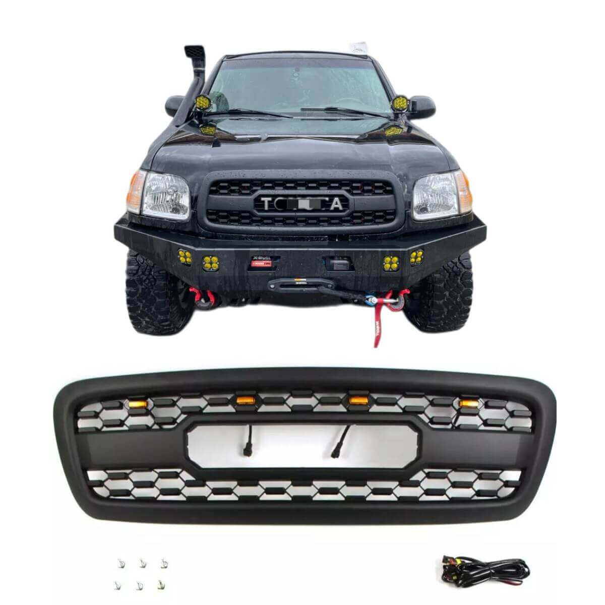 {WildWell}{Toyota Grill}-{Toyota Sequoia Grill 2001-2004/1}-Front