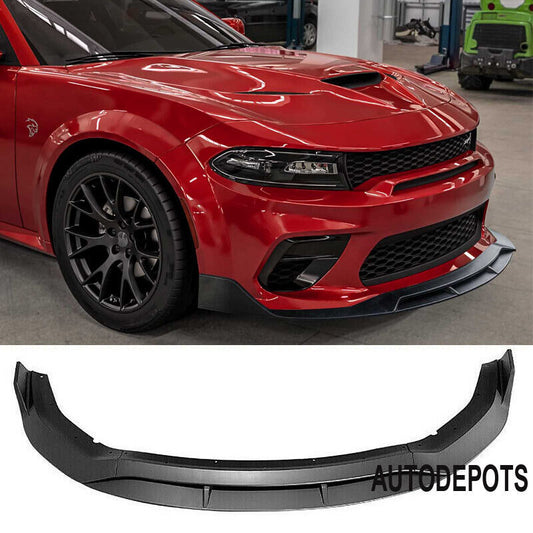 2020-2023 Dodge Charger Widebody SRT Primed Front Bumper Lip Splitter Spoiler